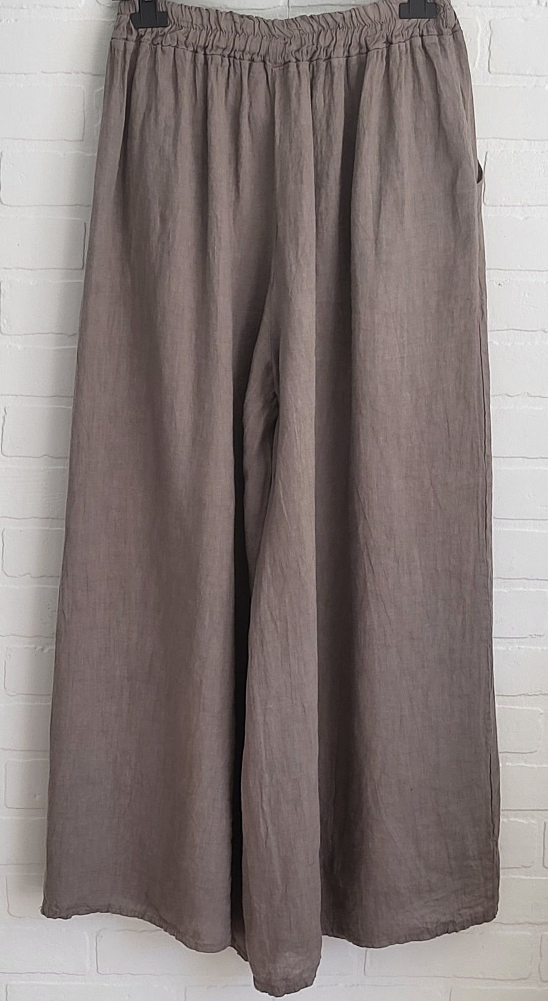 Lux Luna  Linen Palazzo Pants