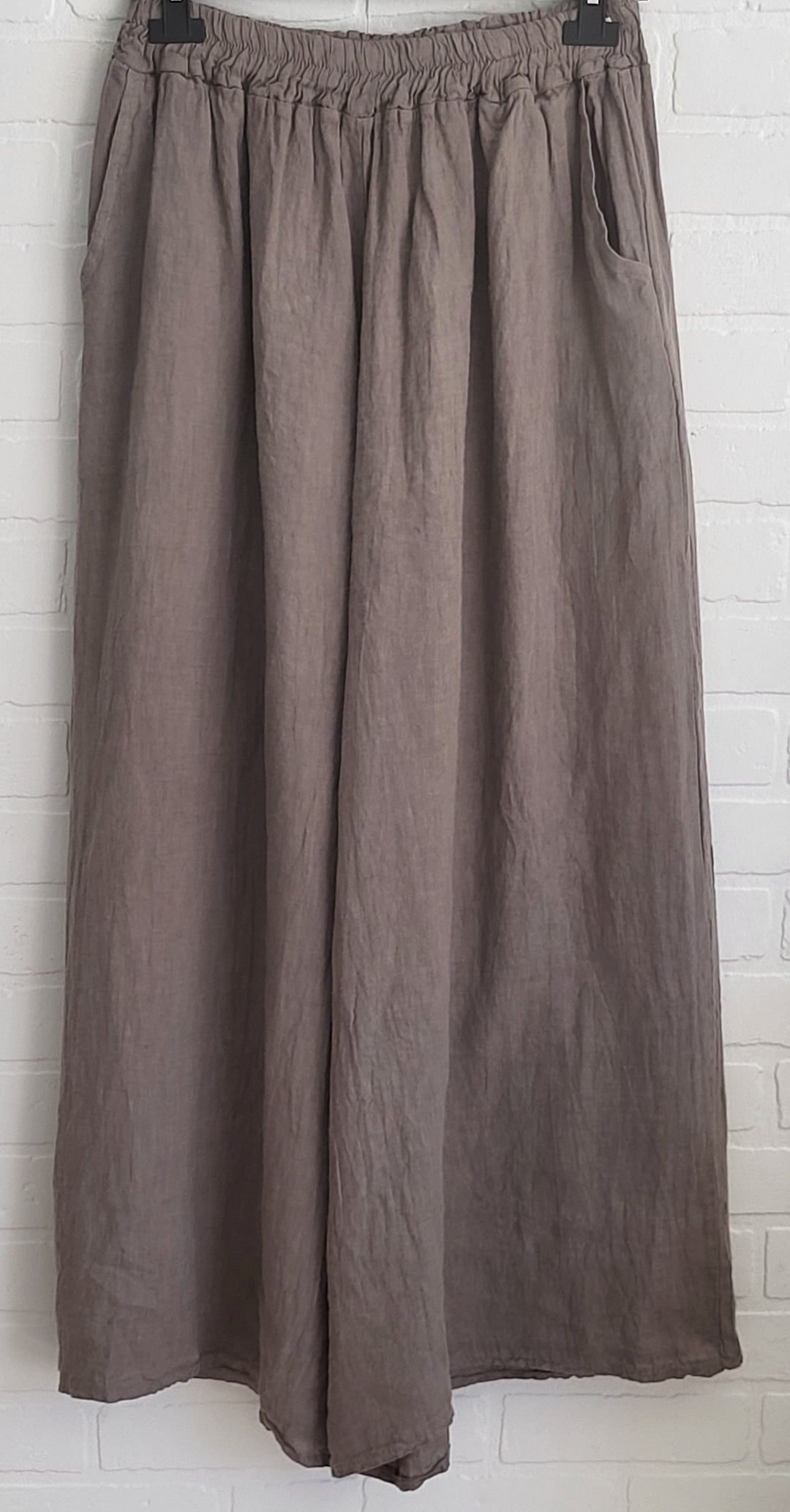 Lux Luna  Linen Palazzo Pants