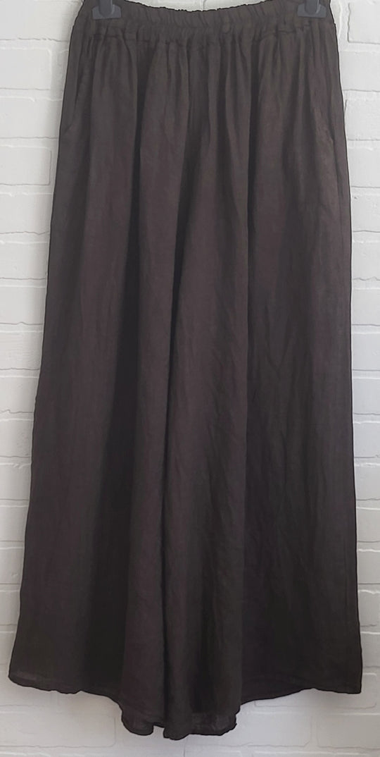 Lux Luna  Linen Palazzo Pants