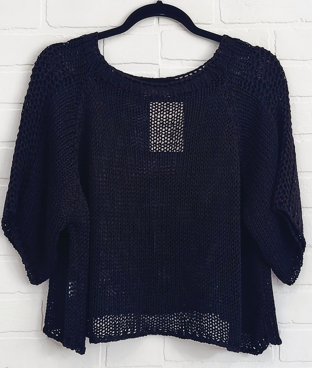 Toscana Air Knit Cotton Top