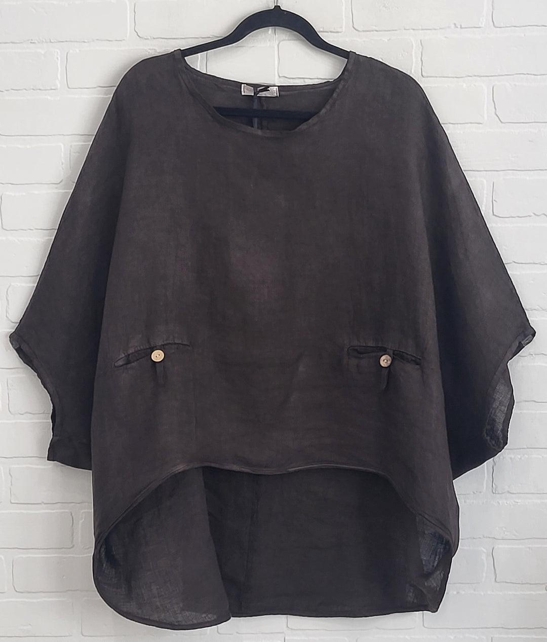 Linen Boho Top
