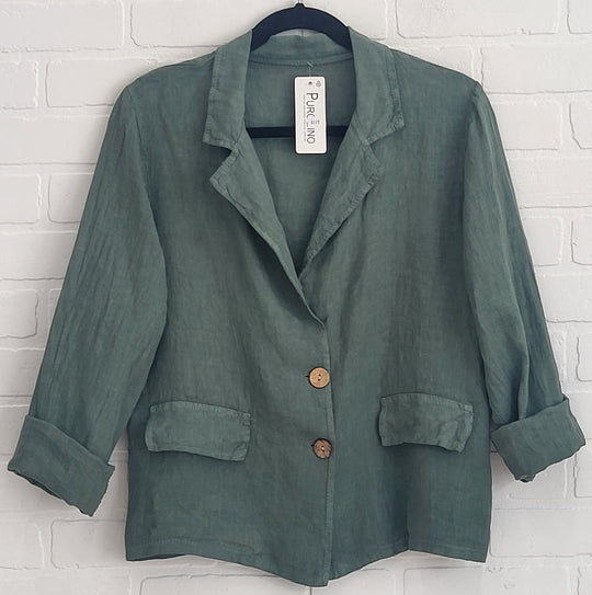 Monaco Linen Blazer