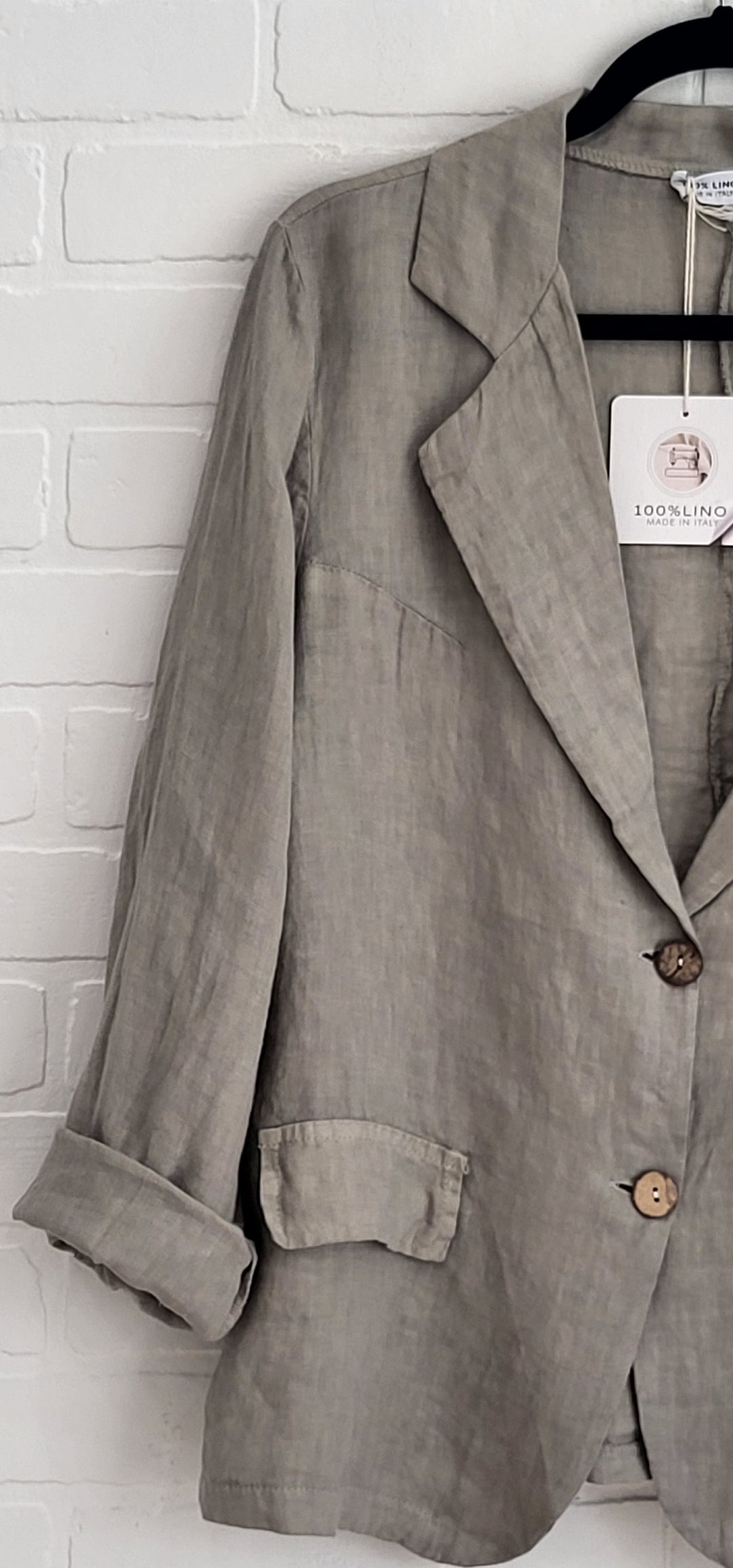 Italien Relaxed Linen Blazer