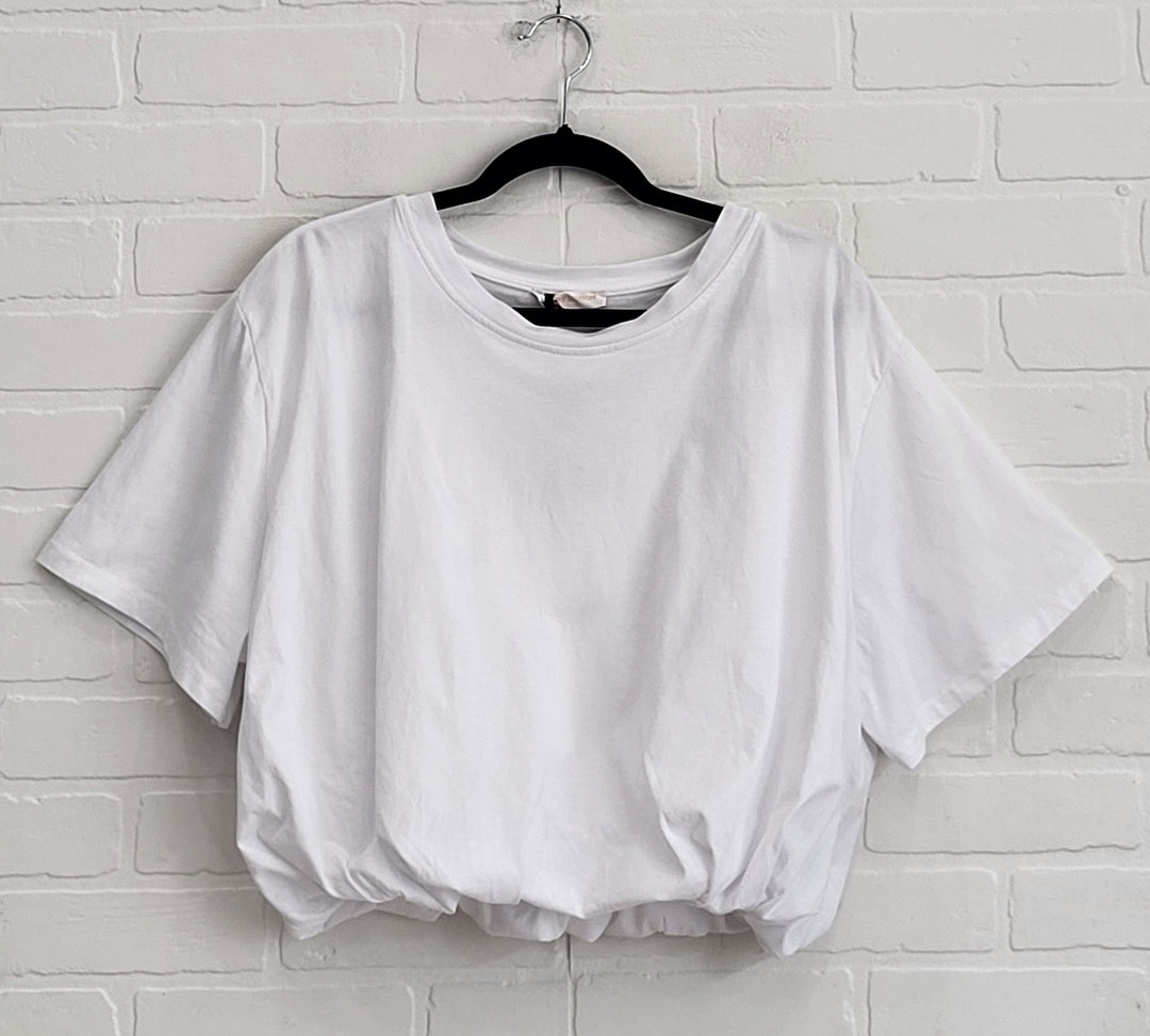 Cropped Bubble Top