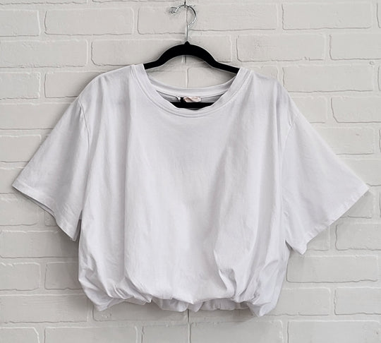 Cropped Bubble Top