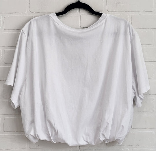 Cropped Bubble Top