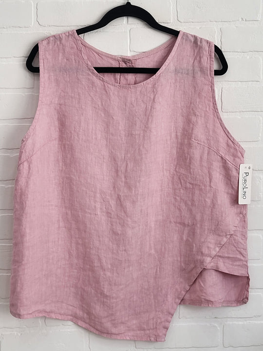 Siena Linen Asymmetrical Top