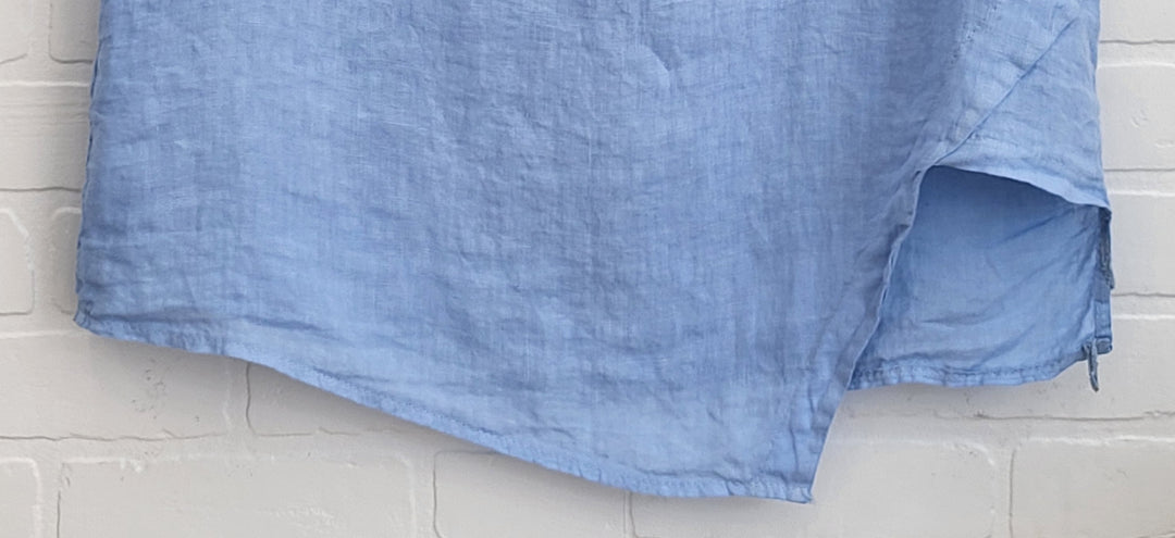 Siena Linen Asymmetrical Top