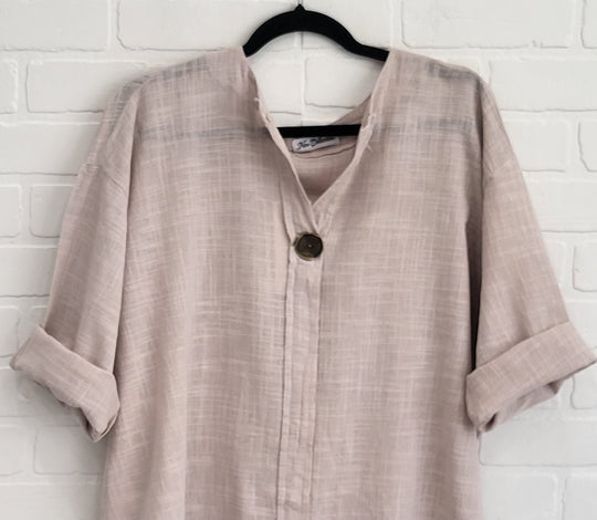 Highlow Cotton Blend  Tunic