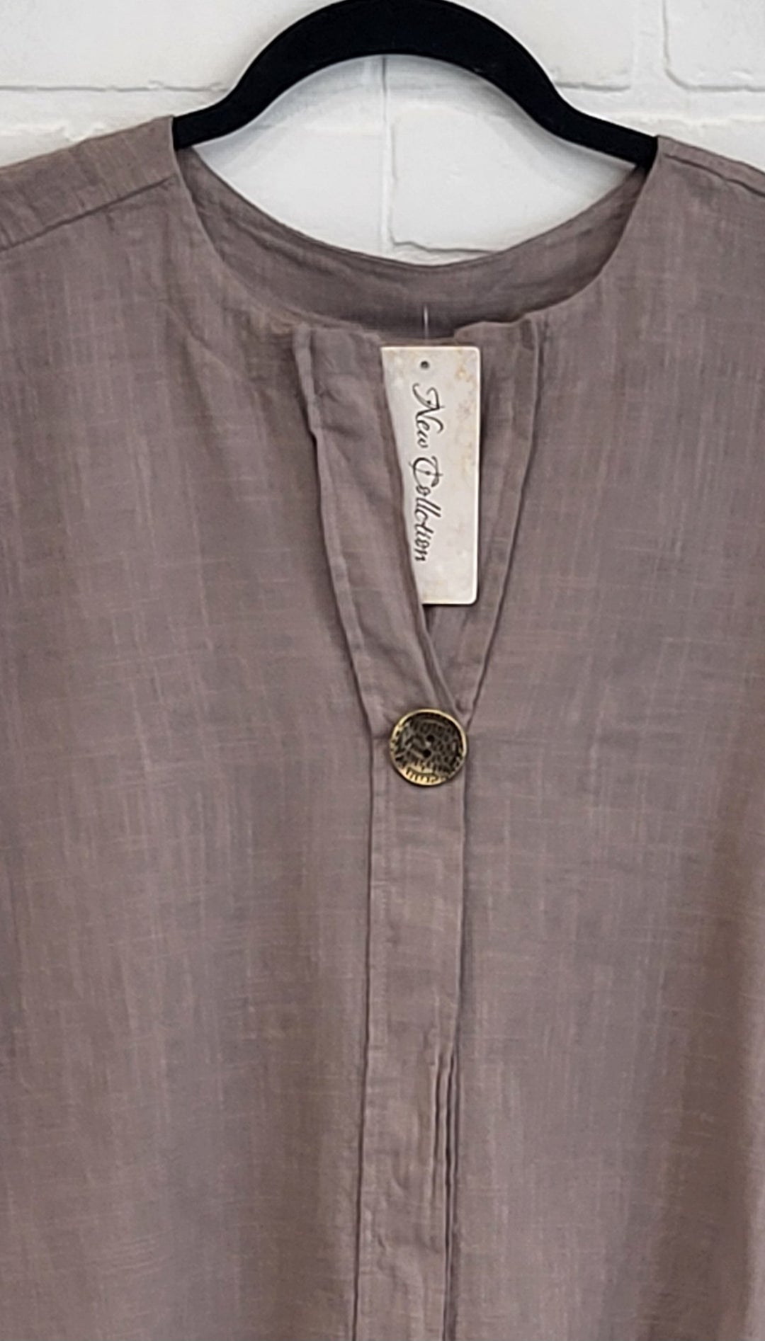 Highlow Cotton Blend  Tunic