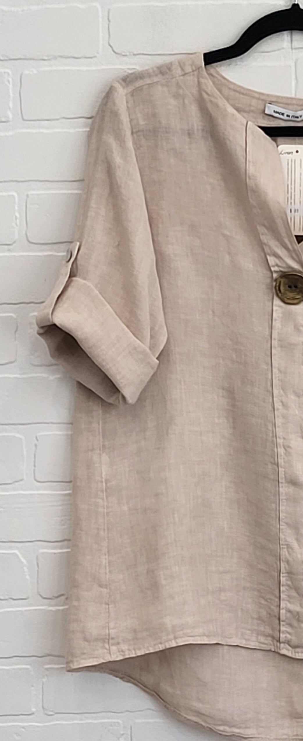 Linen Highlow Tunic