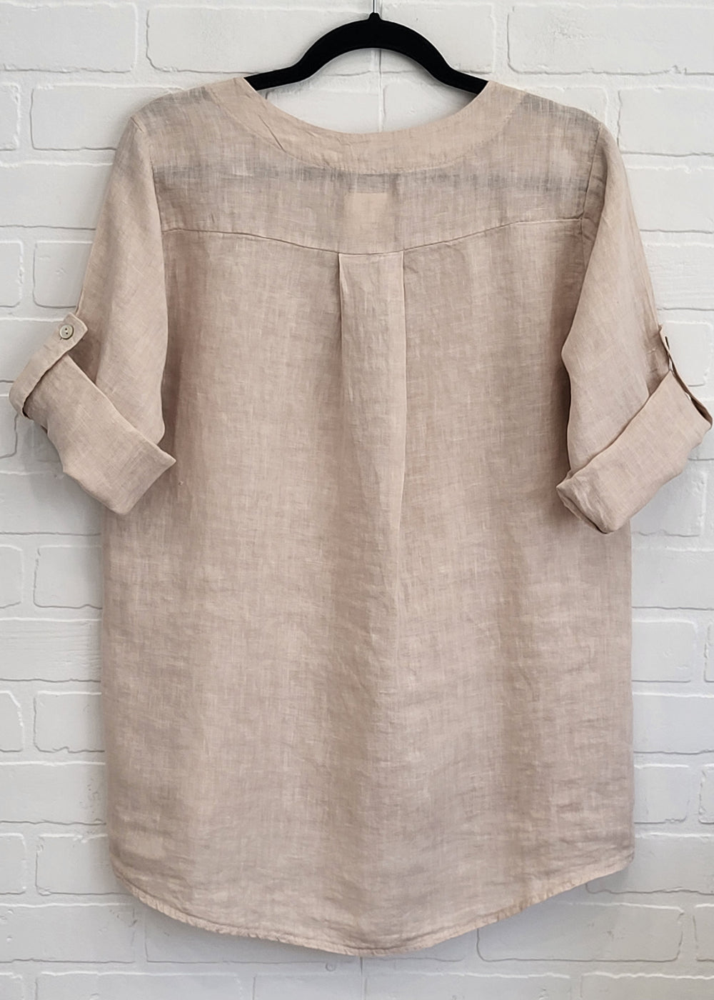 Linen Highlow Tunic