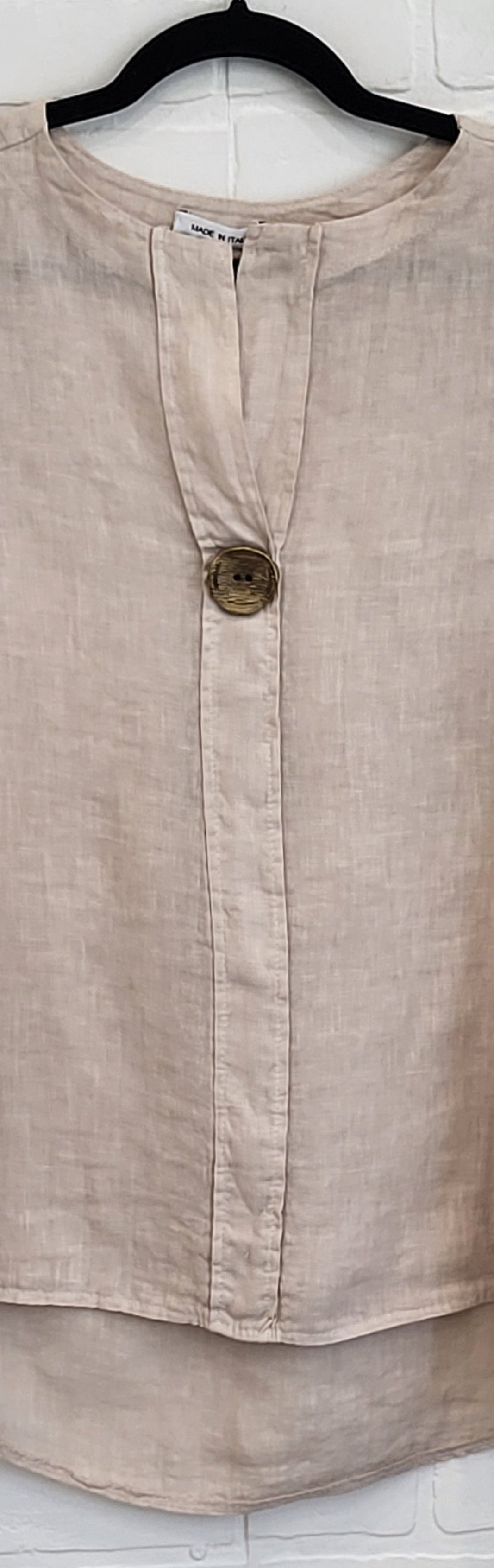 Linen Highlow Tunic