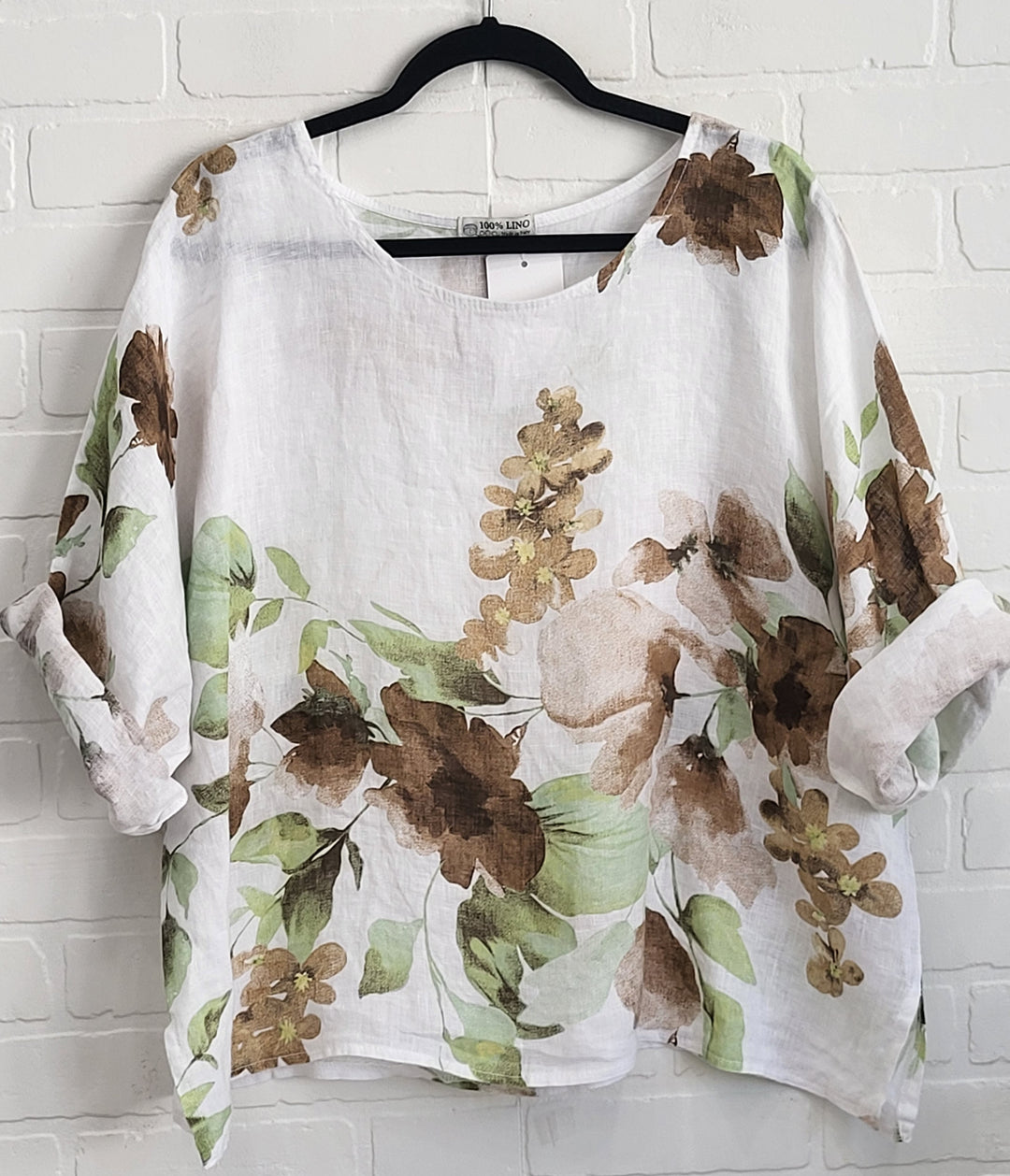 Magnolia  Linen Top
