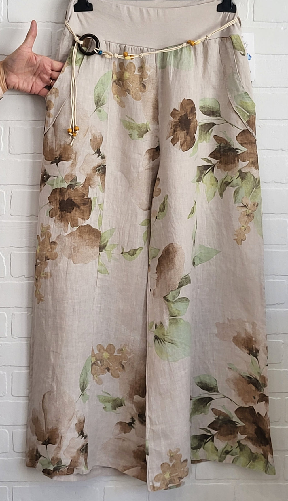 Magnolia Linen Palazzo Pants
