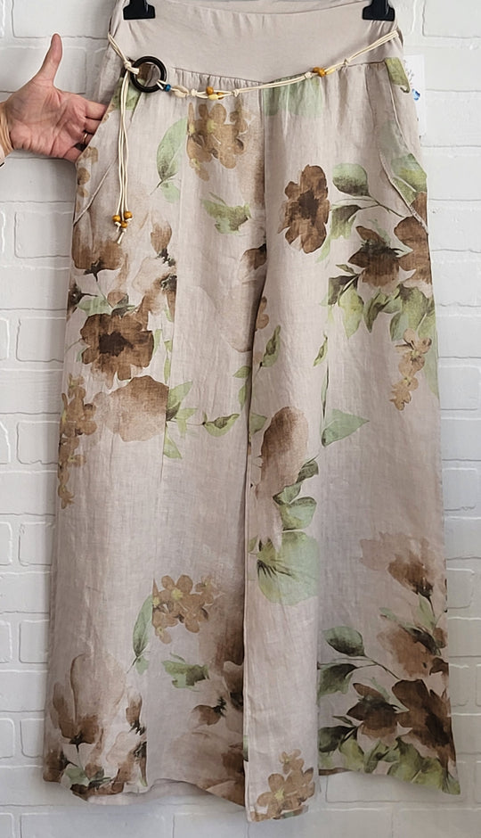 Magnolia Linen Palazzo Pants