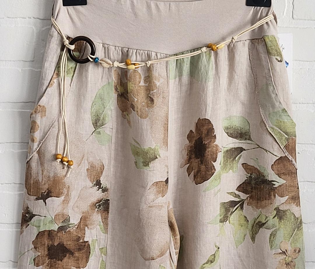 Magnolia Linen Palazzo Pants