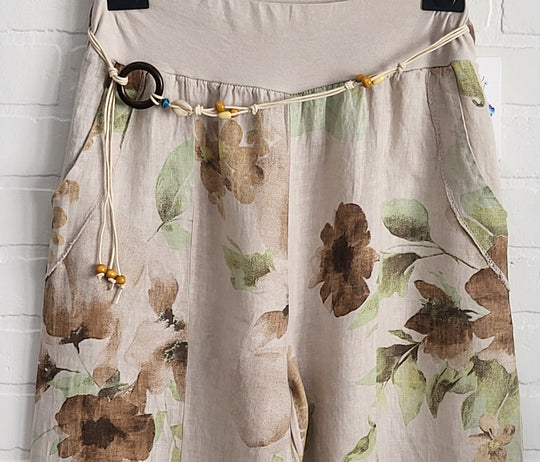 Magnolia Linen Palazzo Pants