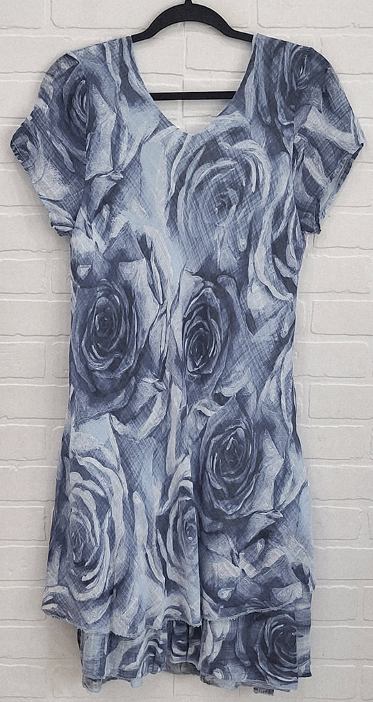 Blue Blossom Dress
