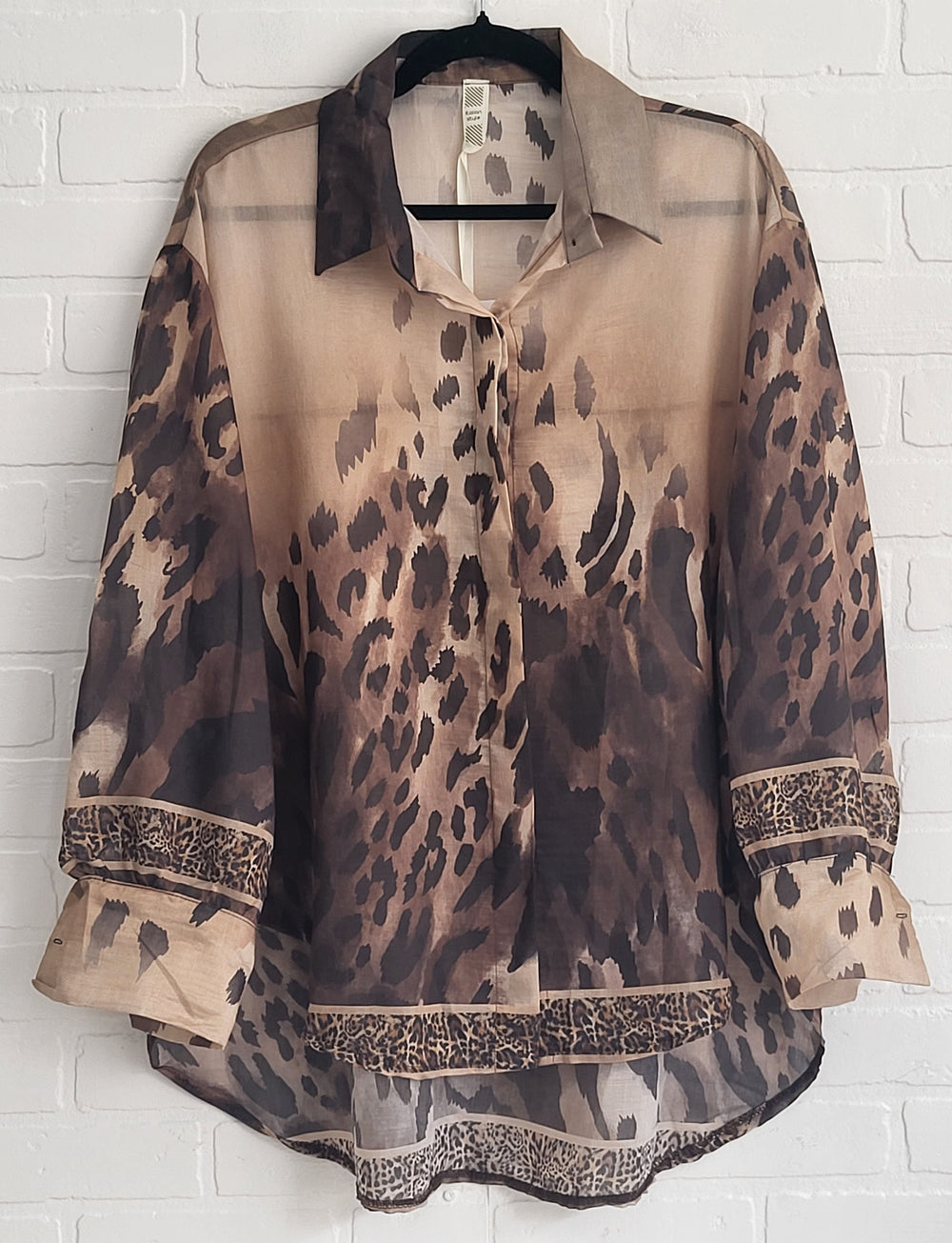 LM Animal Print Blouse
