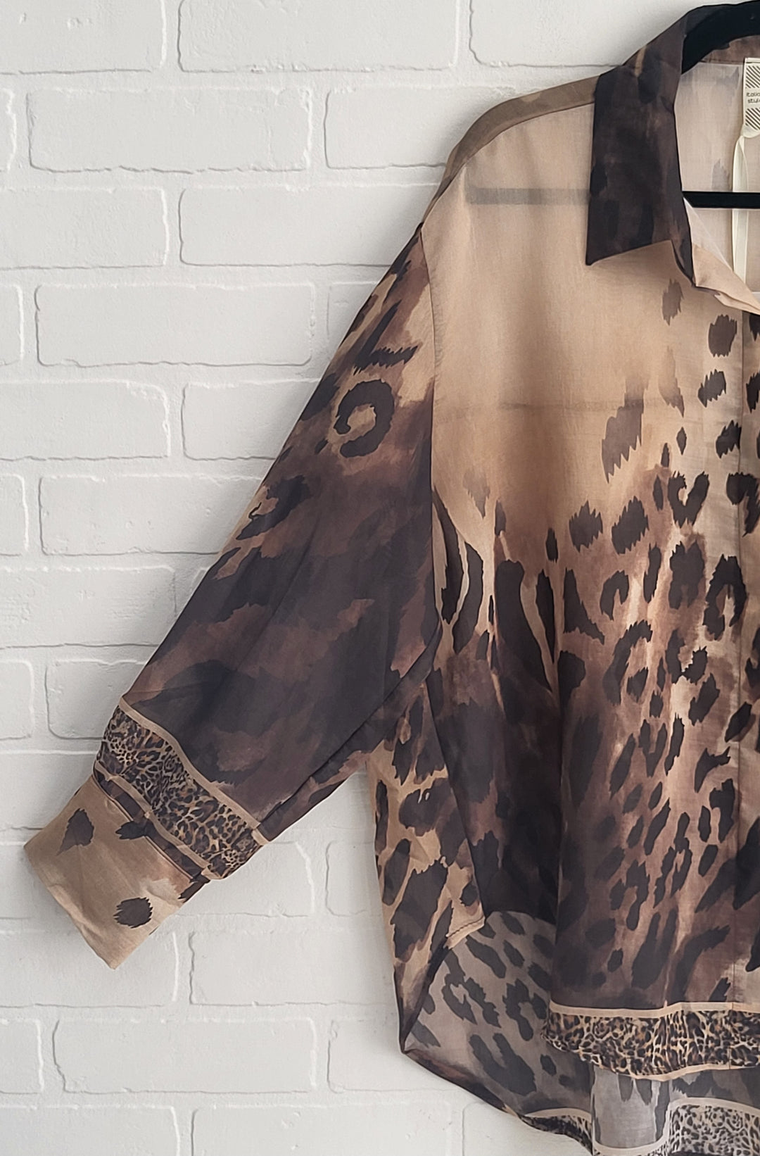 LM Animal Print Blouse
