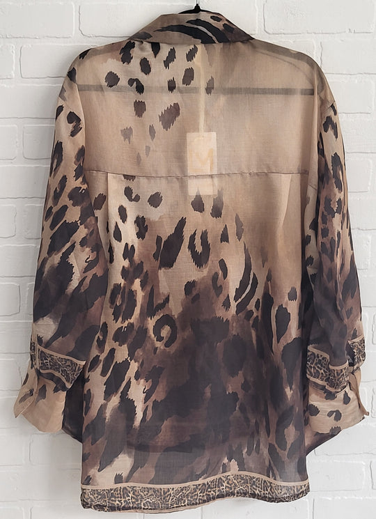 LM Animal Print Blouse