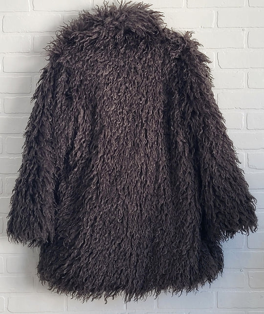 Mid Length Shaggy Coat