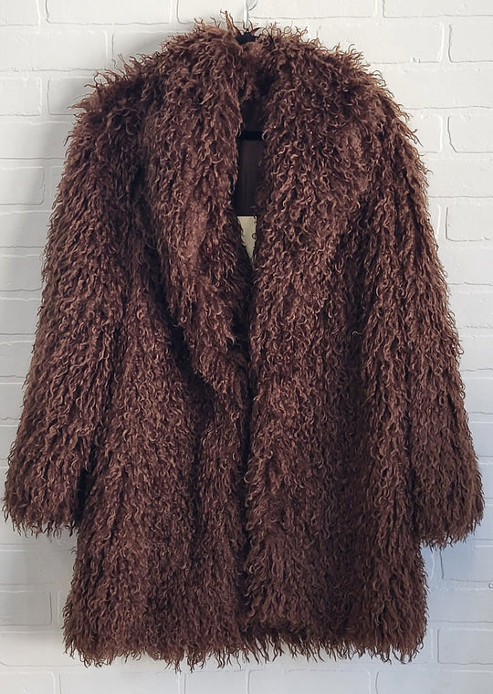Mid Length Shaggy Coat