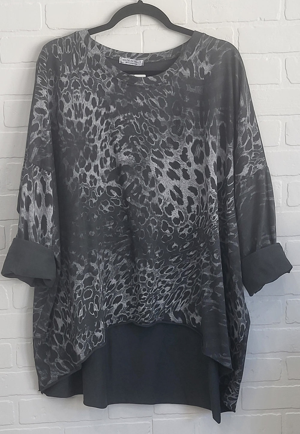 High Low oversized Top