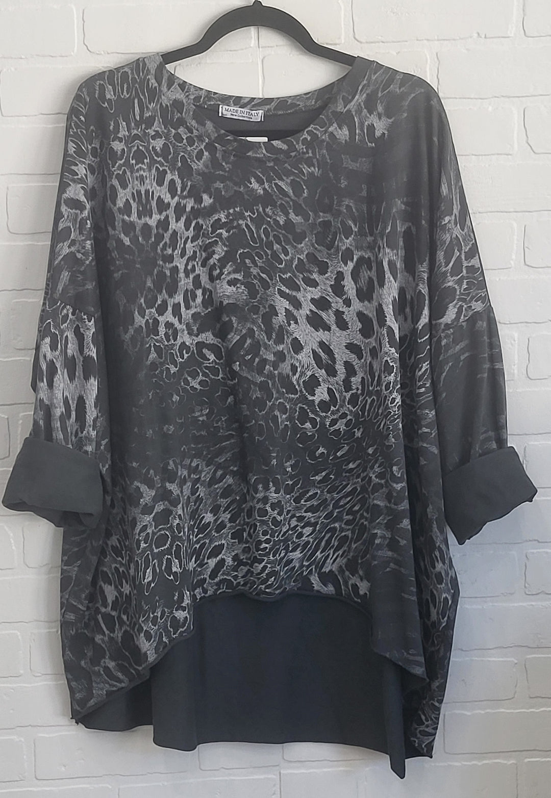 High Low oversized Top