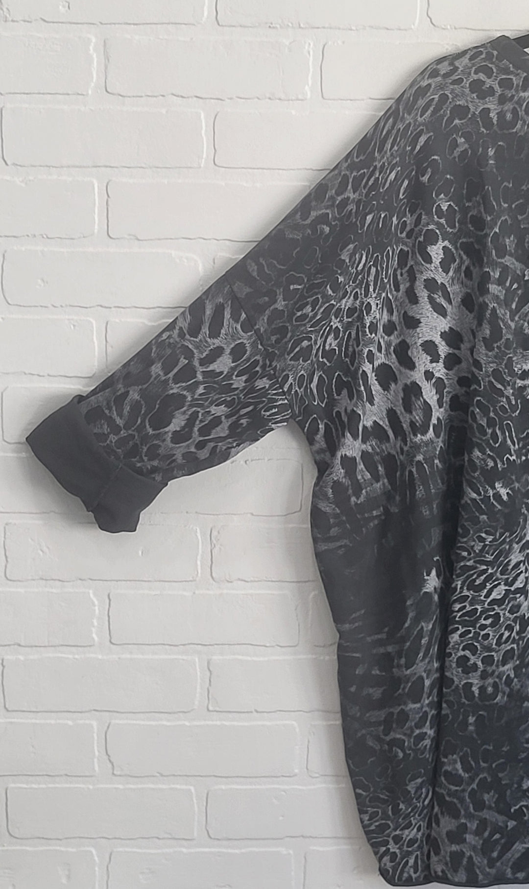 High Low oversized Top