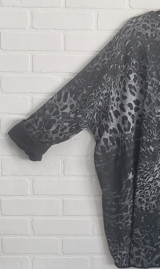 High Low oversized Top