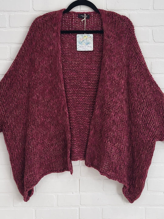 Open Chunky Cardigan