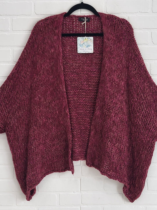 Open Chunky Cardigan