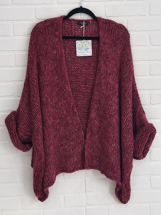 Open Chunky Cardigan