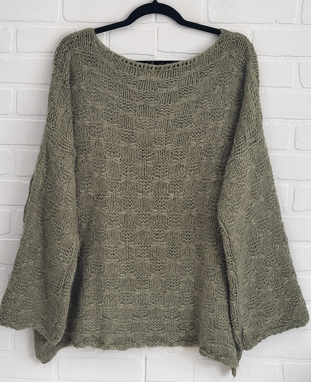 Angelina High-Low Texture Knit
