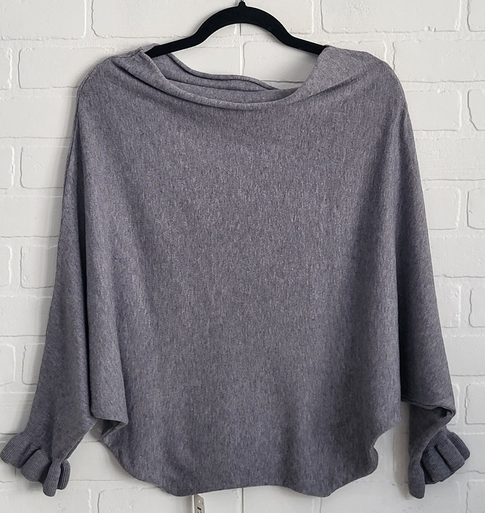 Khloe Ruffle Sleeve Knit Top (New Colours in)