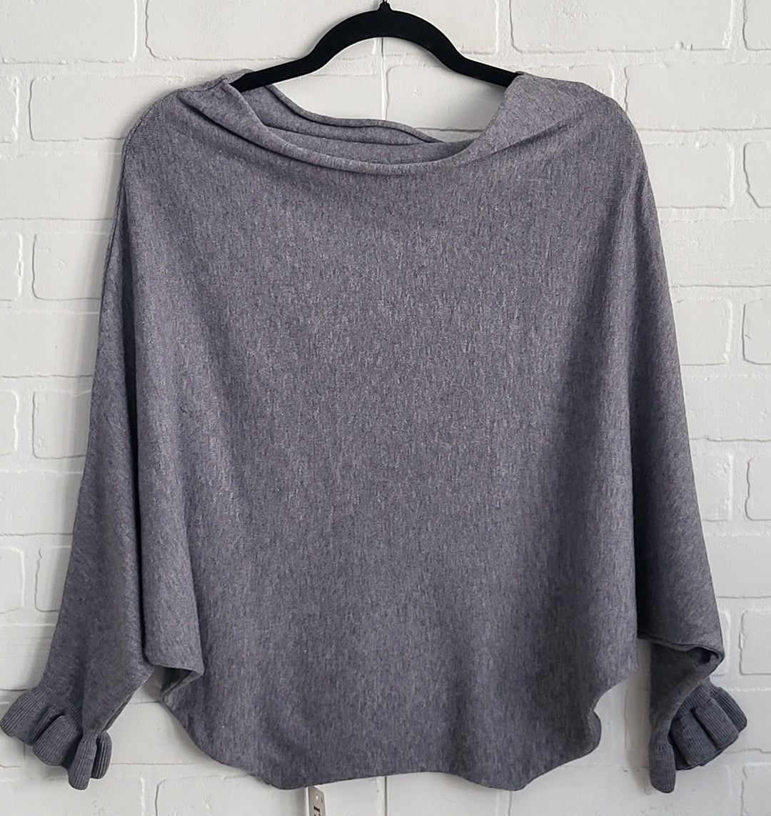 Khloe Ruffle Sleeve Knit Top (New Colours in)