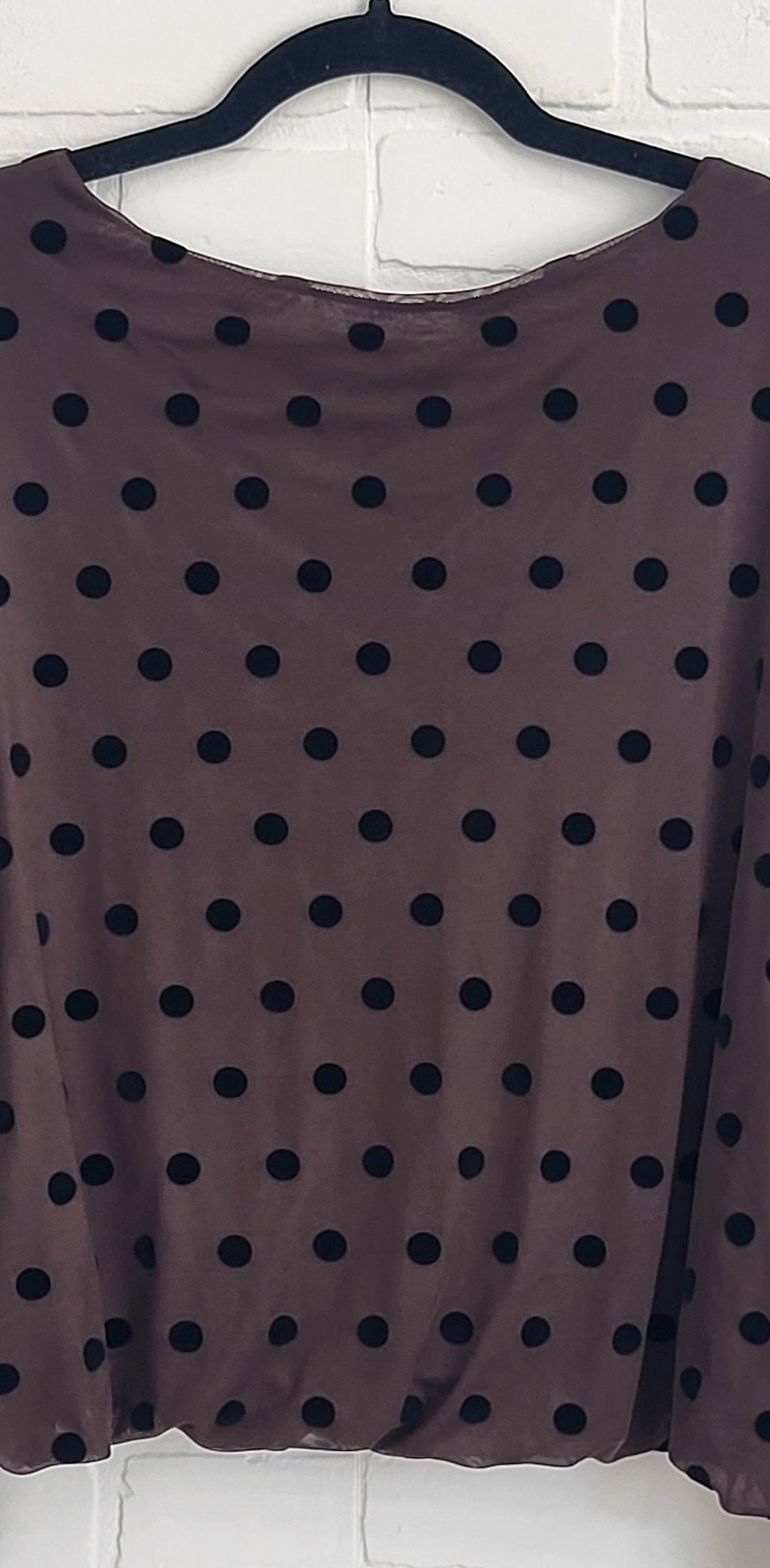 Lux-Luna Polka Dot Blouse