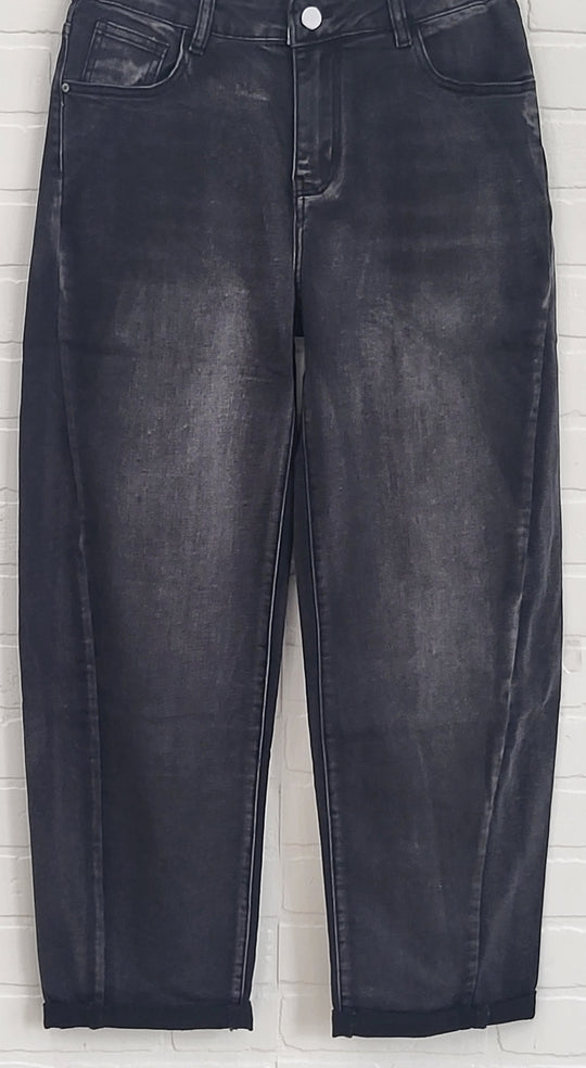 3D Barrel-Regular Jeans