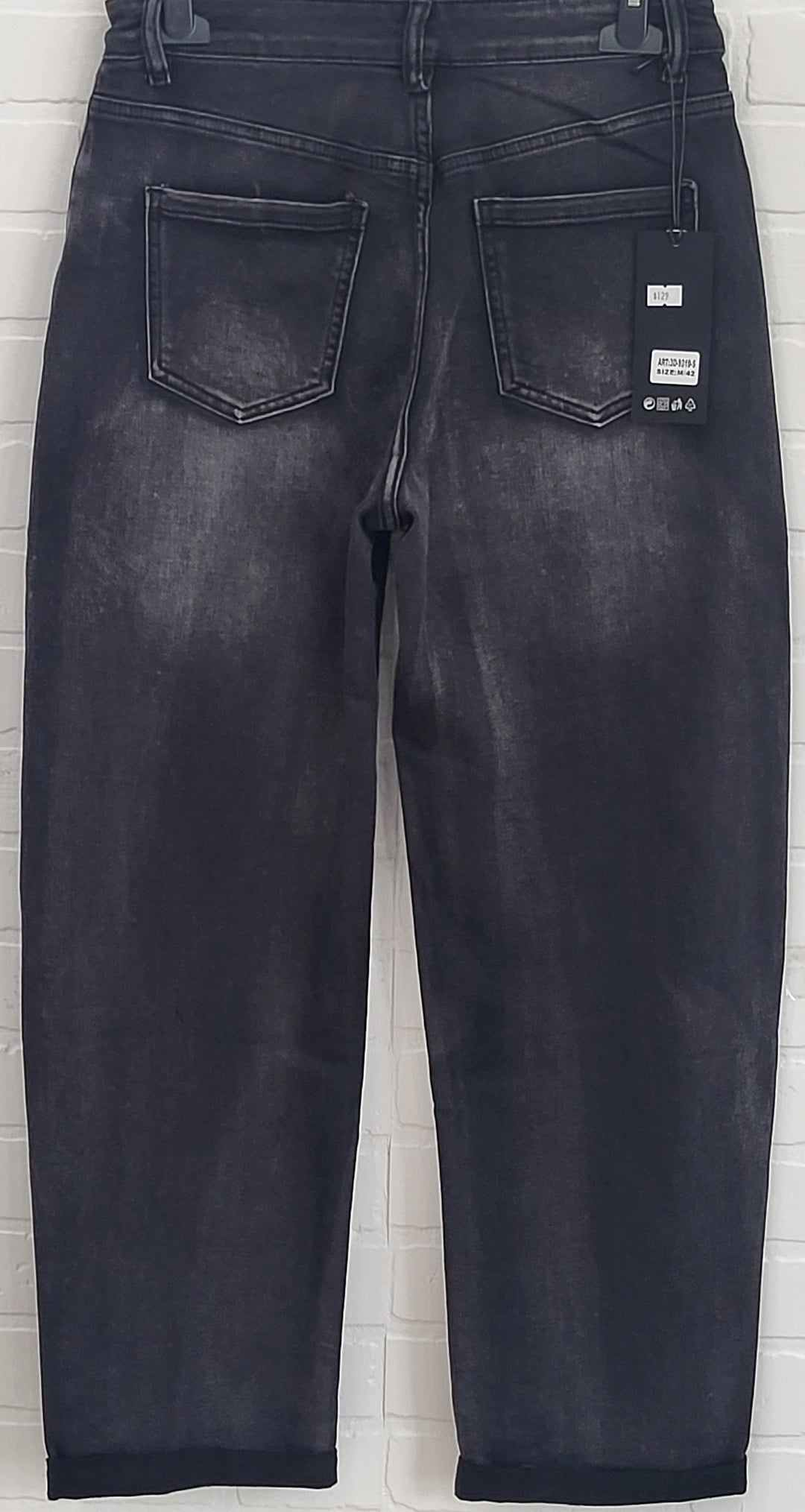 3D Barrel-Regular Jeans