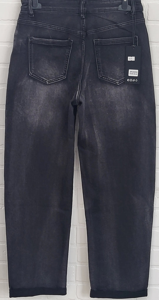 3D Barrel-Regular Jeans