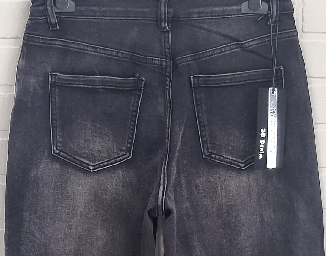 3D Barrel-Regular Jeans