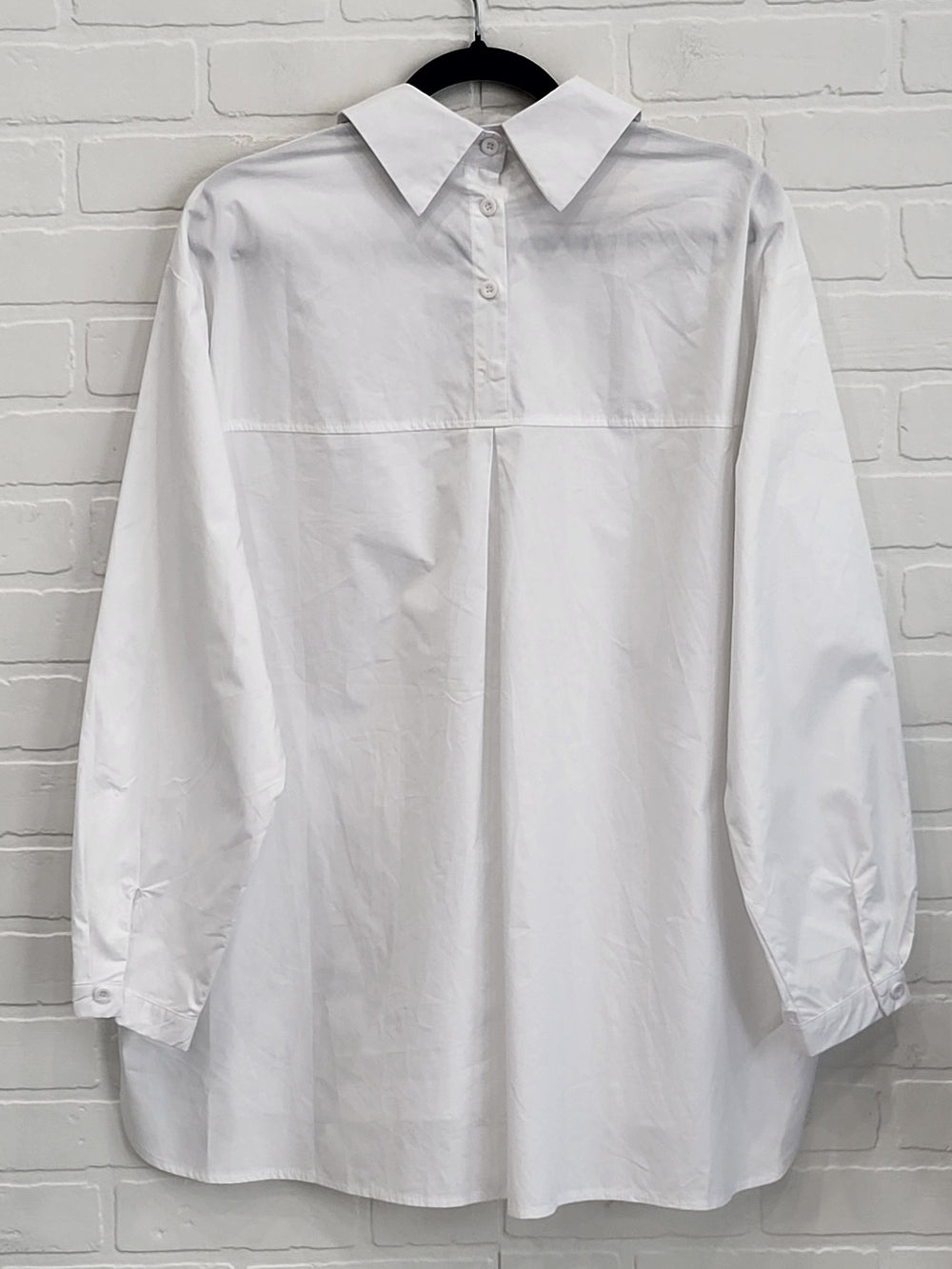 Oversize Crisp White Shirt