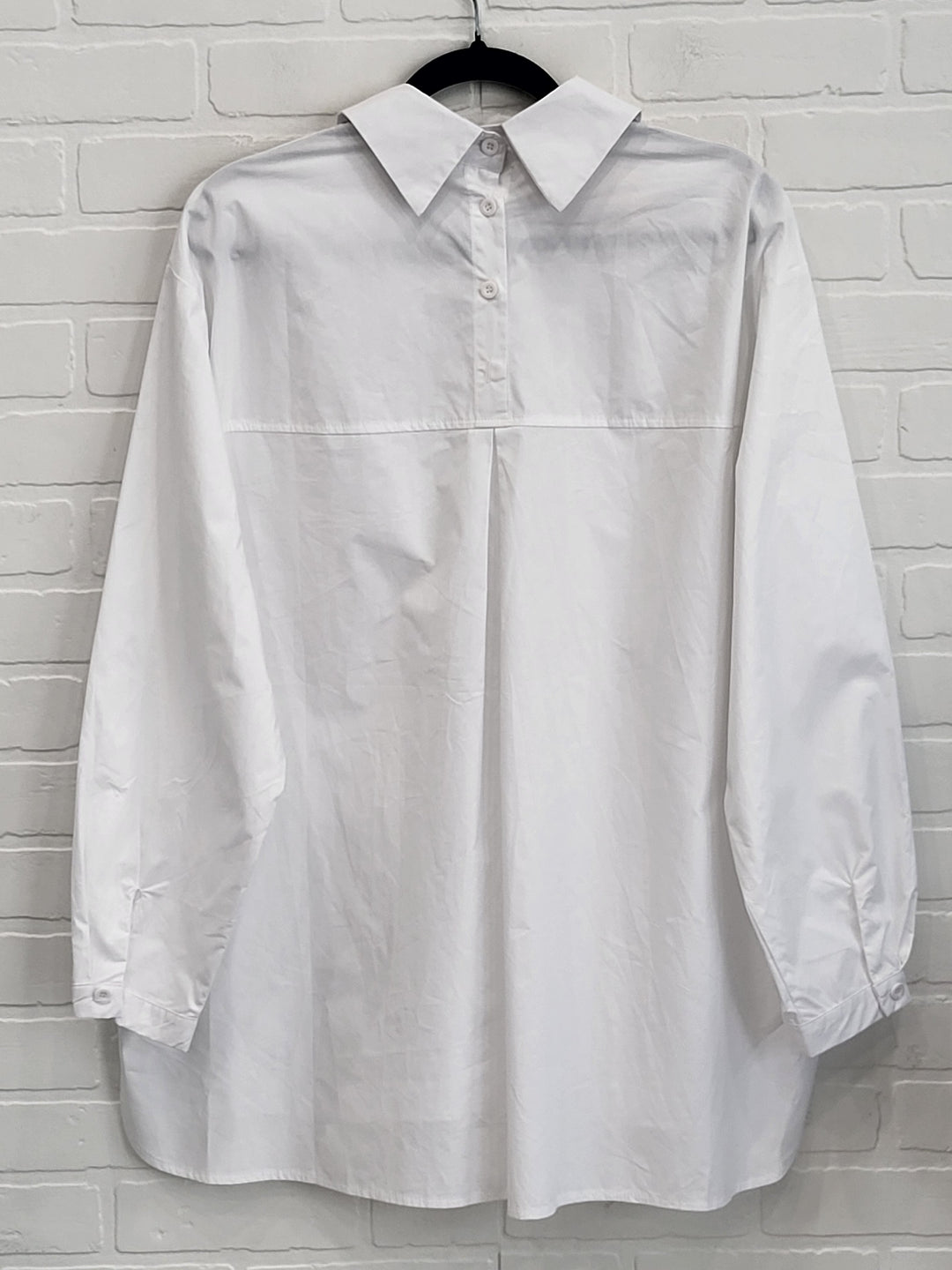 Oversize Crisp White Shirt