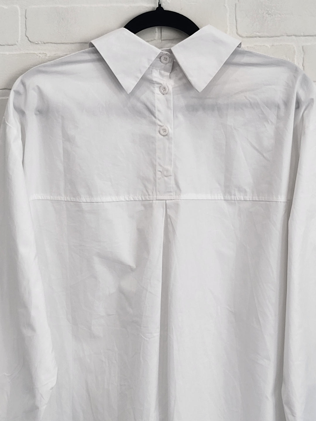 Oversize Crisp White Shirt