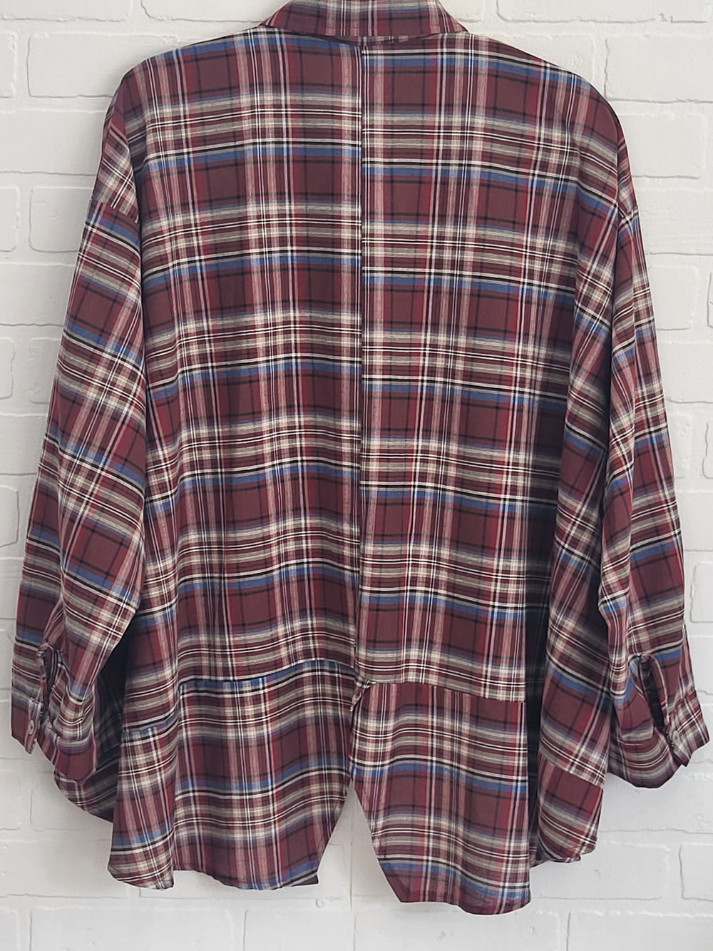 Plaid Blouse