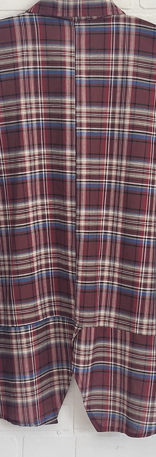 Plaid Blouse