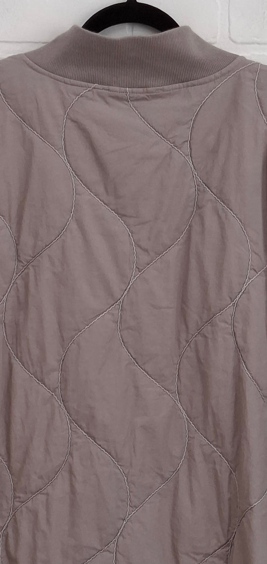 Stella Milani Quilted Shawl Collar Jacket