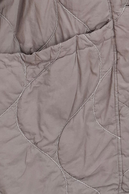 Stella Milani Quilted Shawl Collar Jacket